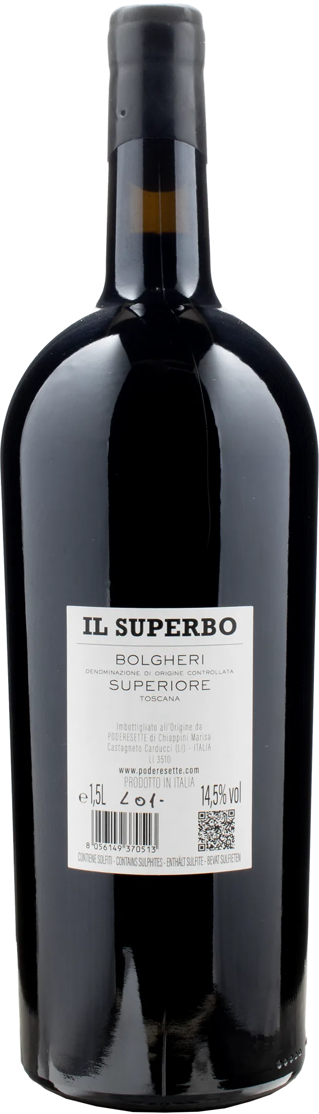 Podere Sette Bolgheri Superiore Superbo Magnum 2020