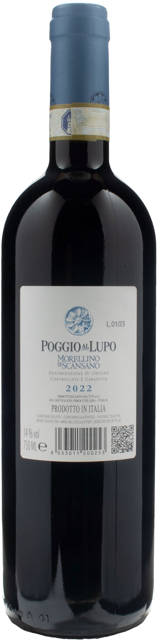 Sette Ponti Poggio al Lupo Morellino di Scansano 2022