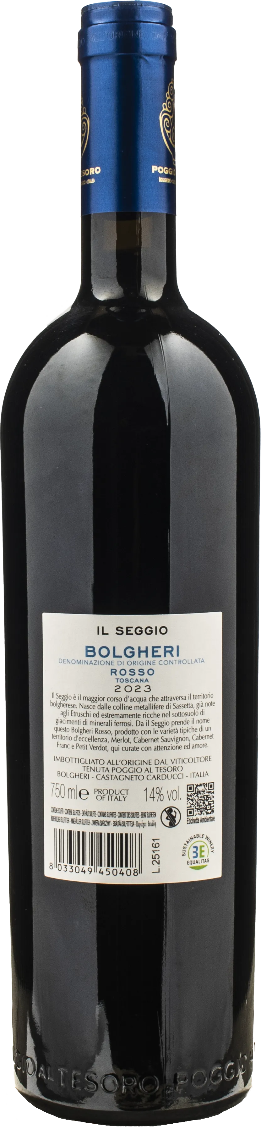 Poggio al Tesoro Bolgheri Il Seggio 2023