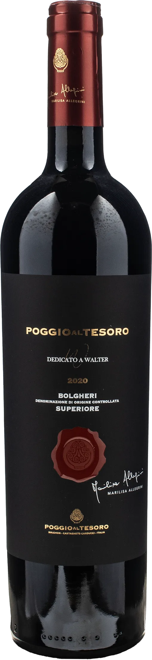 Poggio al Tesoro Bolgheri Superiore Dedicato a Walter 2020