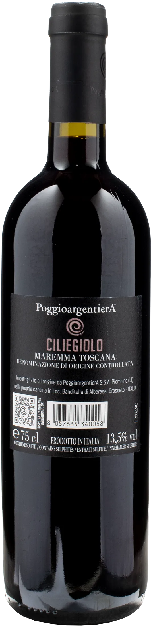 Poggio Argentiera Ciliegiolo 2023