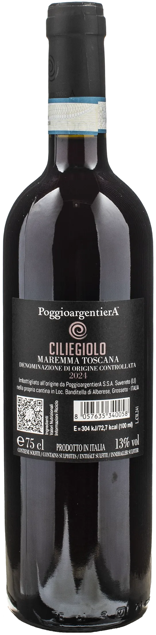 Poggio Argentiera Ciliegiolo 2024