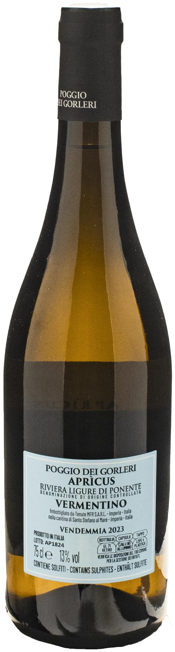 Poggio dei Gorleri Vermentino Apricus 2023