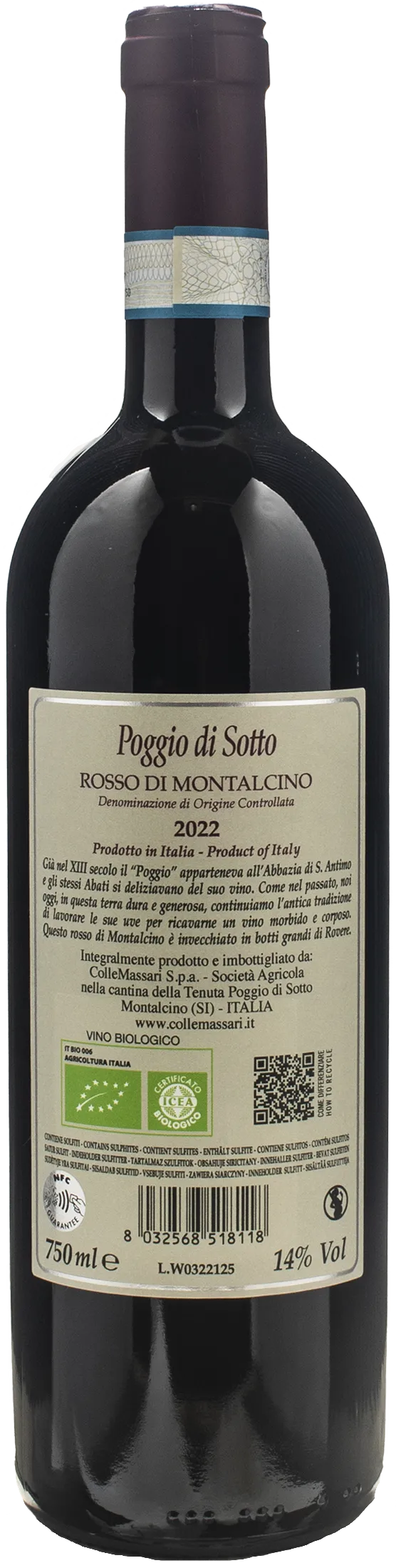 Poggio di Sotto Rosso di Montalcino 2022