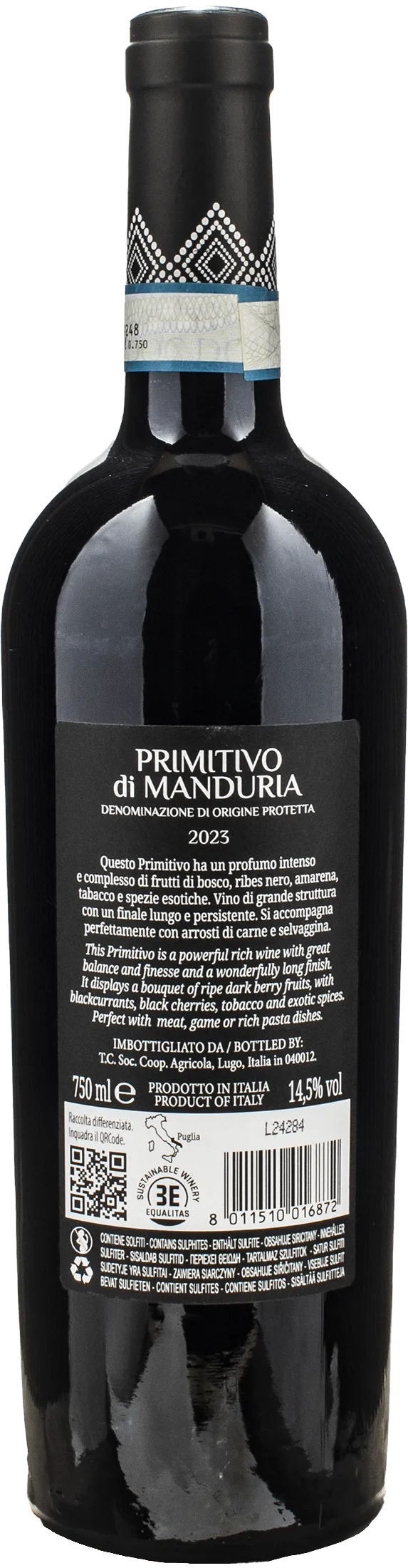 Poggio Maru Primitivo di Manduria 2023