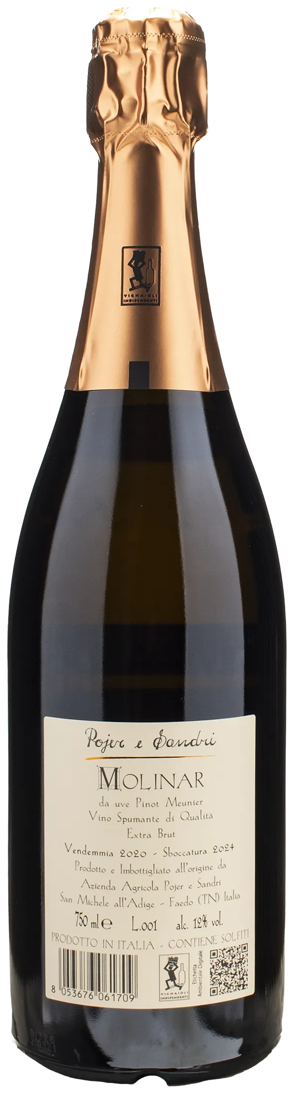 Pojer e Sandri Molinar Extra Brut 2020