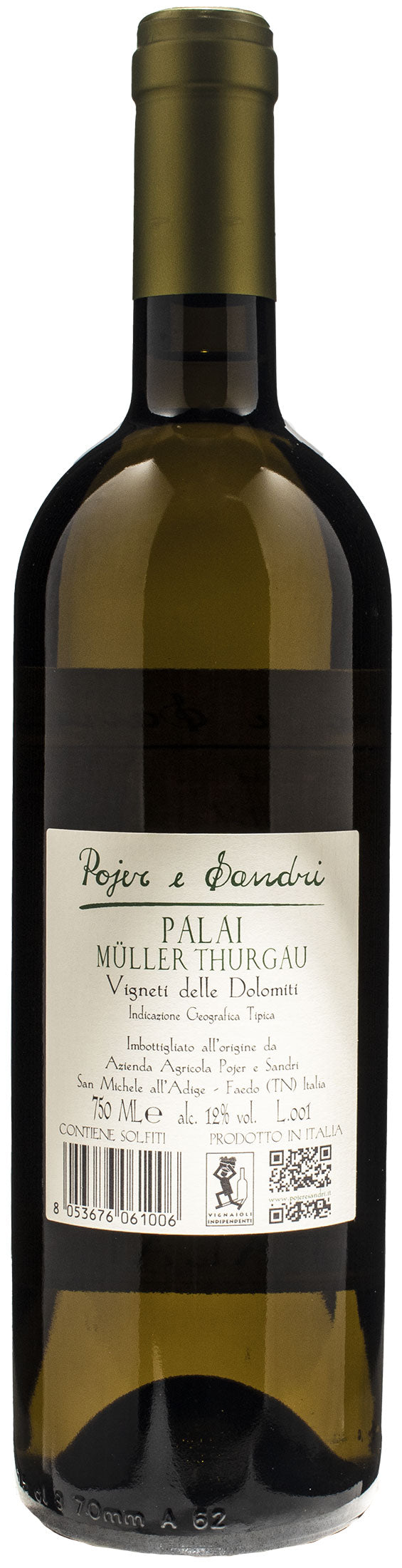 Pojer e Sandri Palai Muller Thurgau 2022