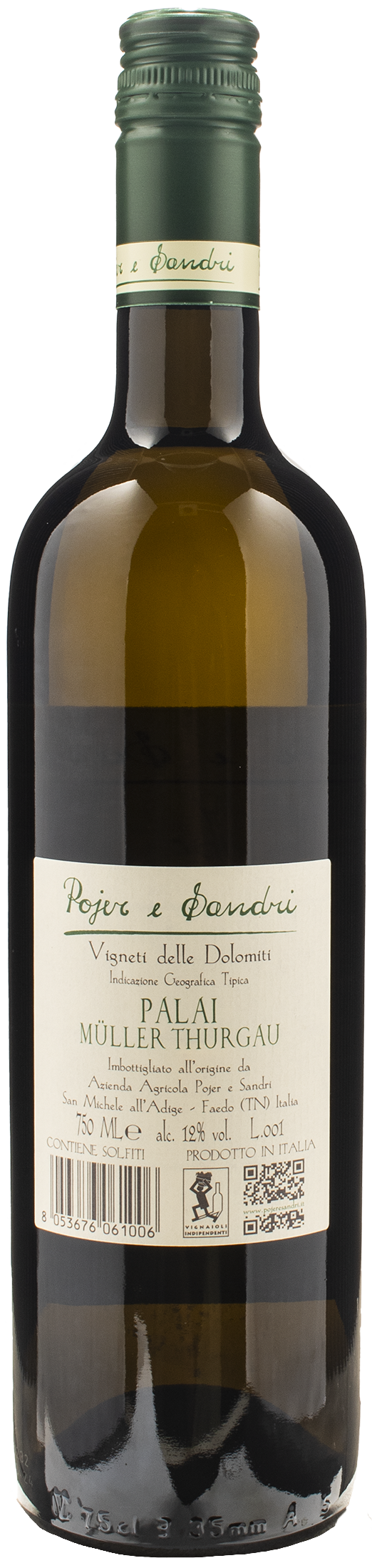 Pojer e Sandri Palai Muller Thurgau 2023