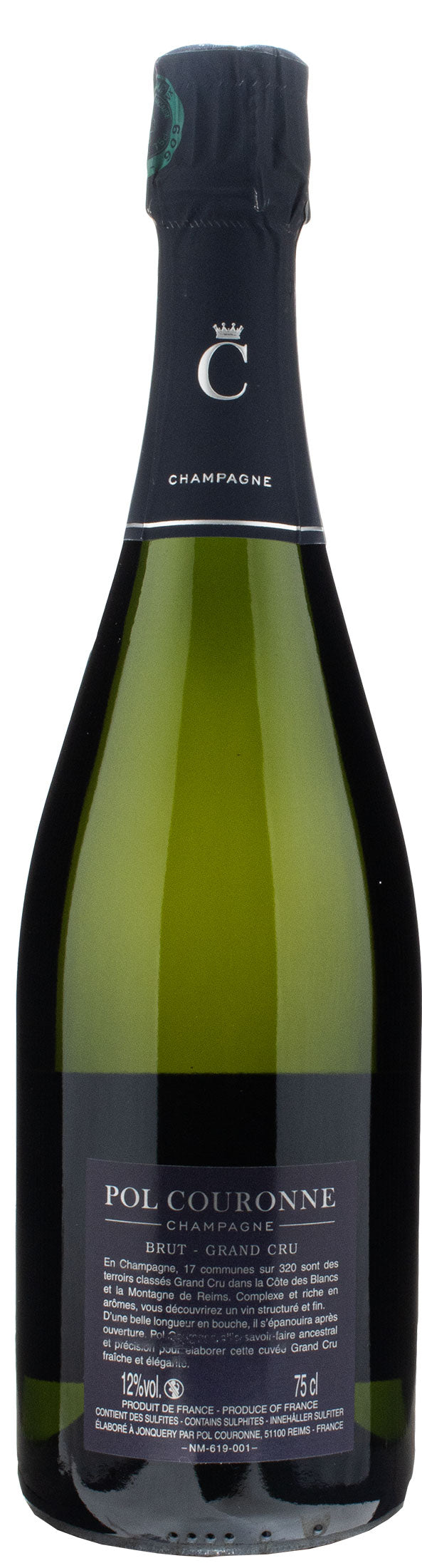 Pol Couronne Champagne Grand Cru 75-25 Brut