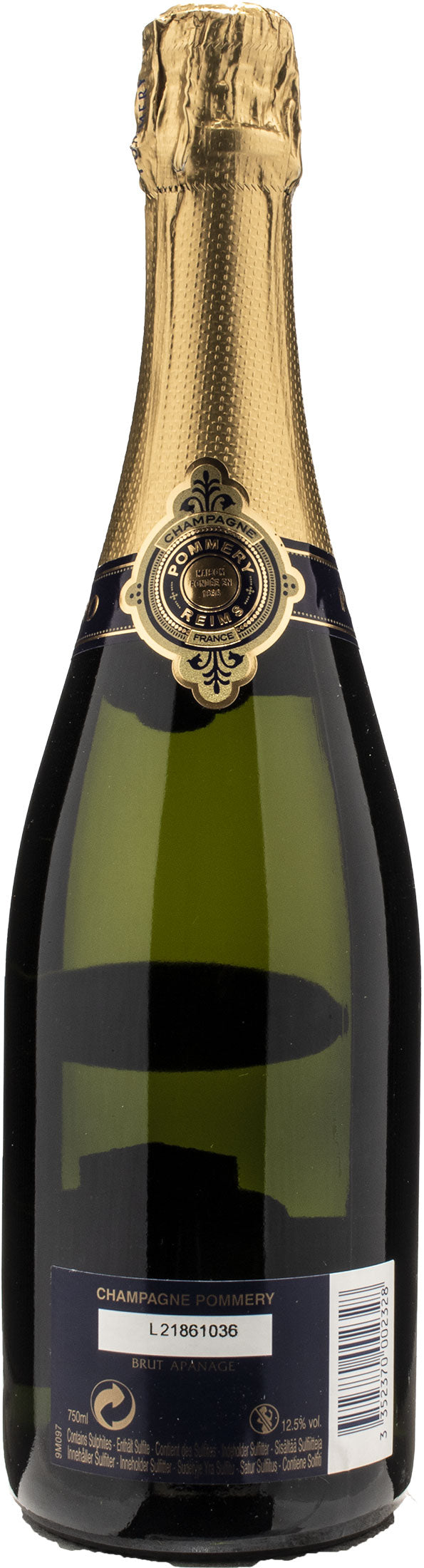 Pommery Champagne Apanage Brut