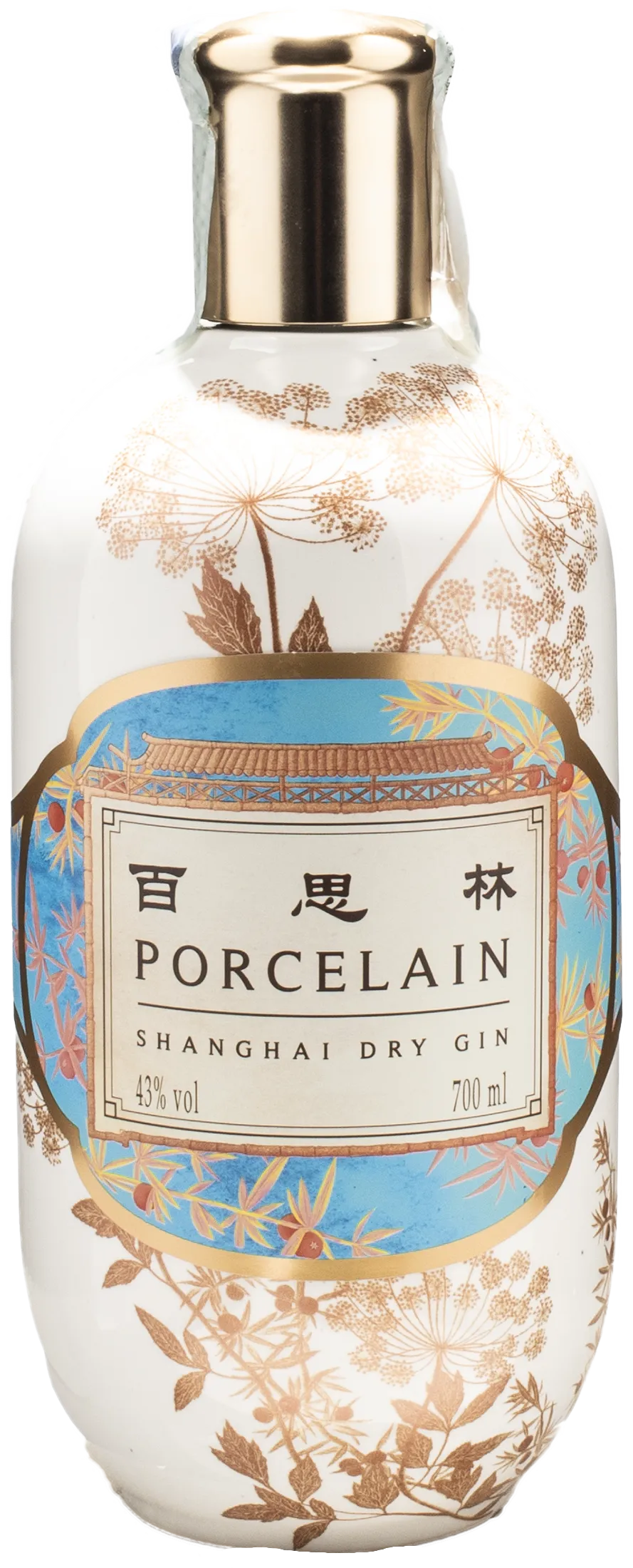 Porcelain Shangai Dry Gin 0.7L