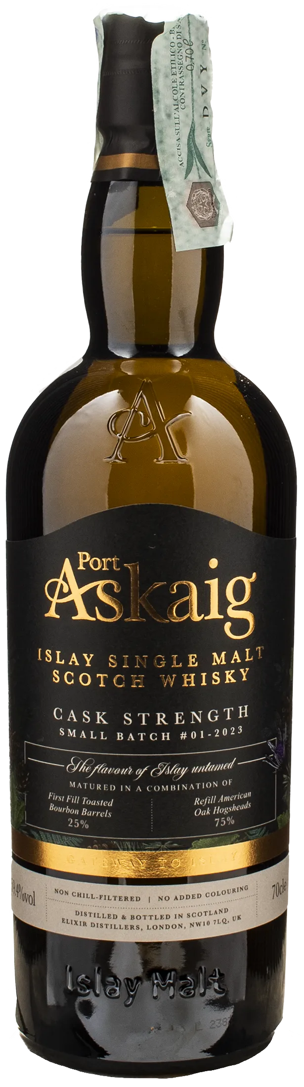 Port Askaig Islay Single Malt Scotch Whisky 0.7L