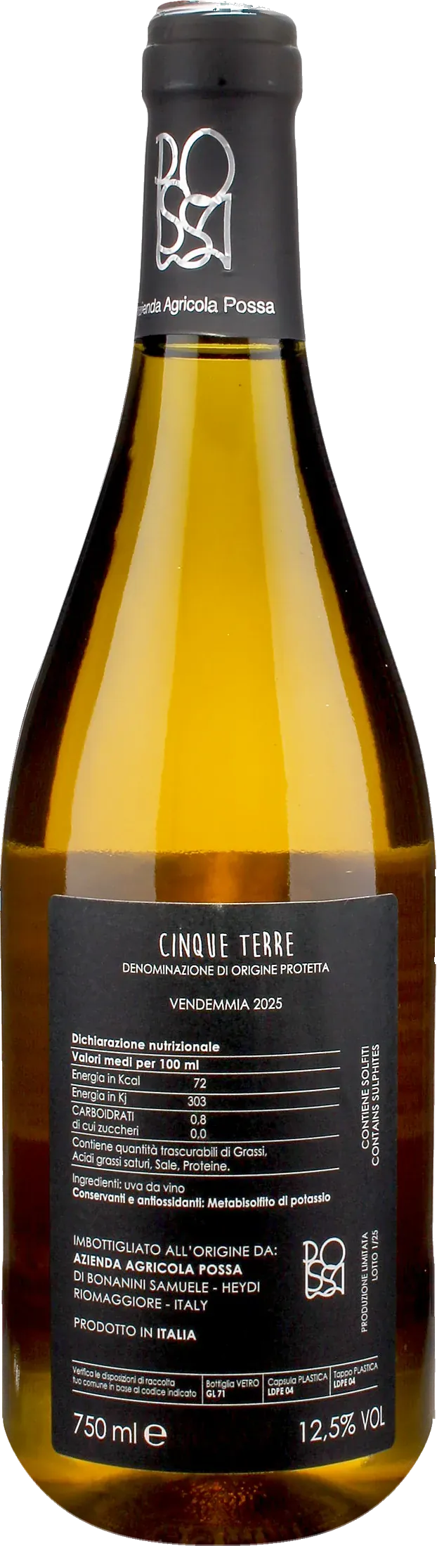 Possa Cinque Terre Bianco 2025