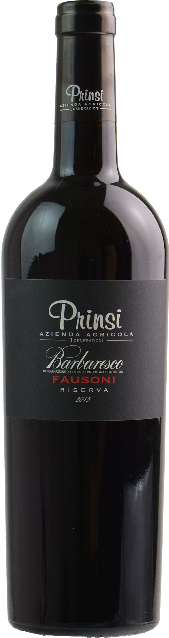Prinsi Barbaresco Fausoni Riserva 2015