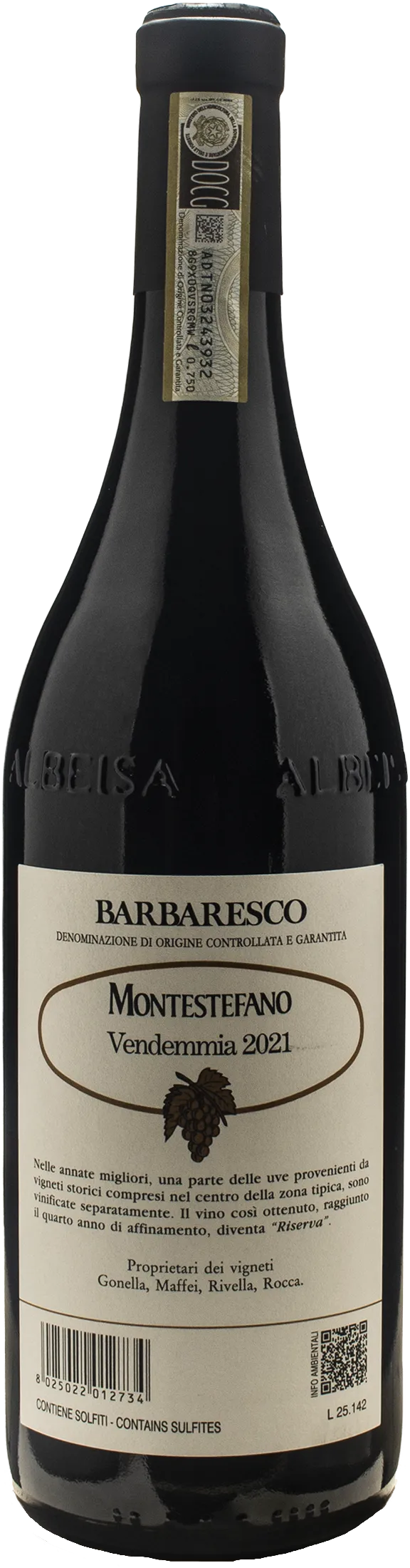 Produttori del Barbaresco Barbaresco Montestefano Riserva 2021