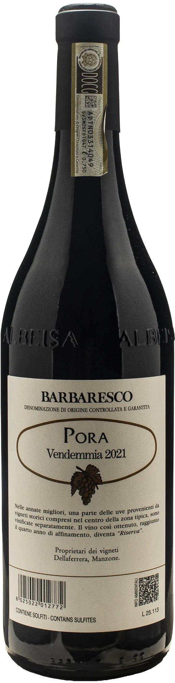 Produttori del Barbaresco Barbaresco Pora Riserva 2021