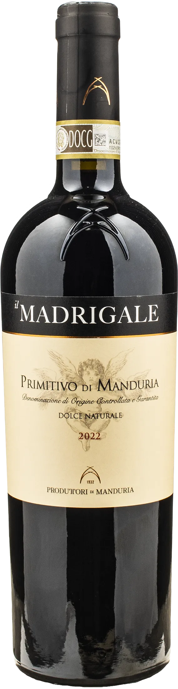 Produttori di Manduria Primitivo di Manduria Dolce Naturale il Madrigale 2022