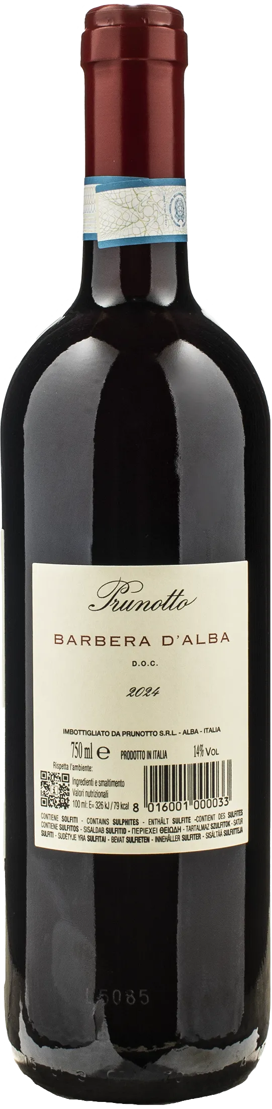 Prunotto Barbera d'Alba 2024