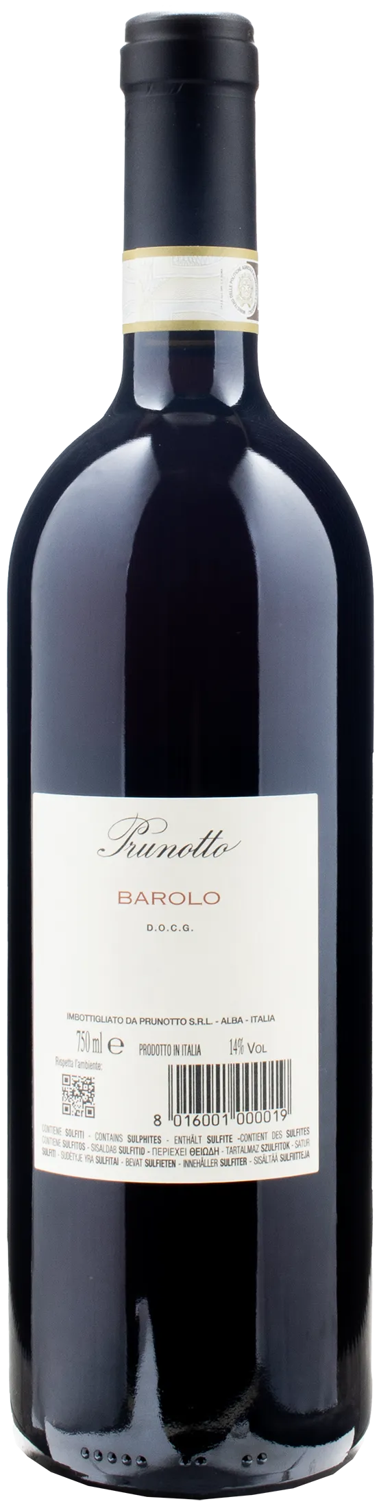Prunotto Barolo 2020