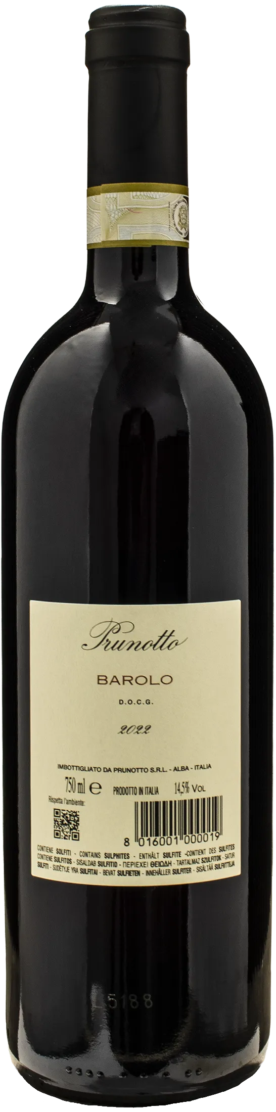 Prunotto Barolo 2022