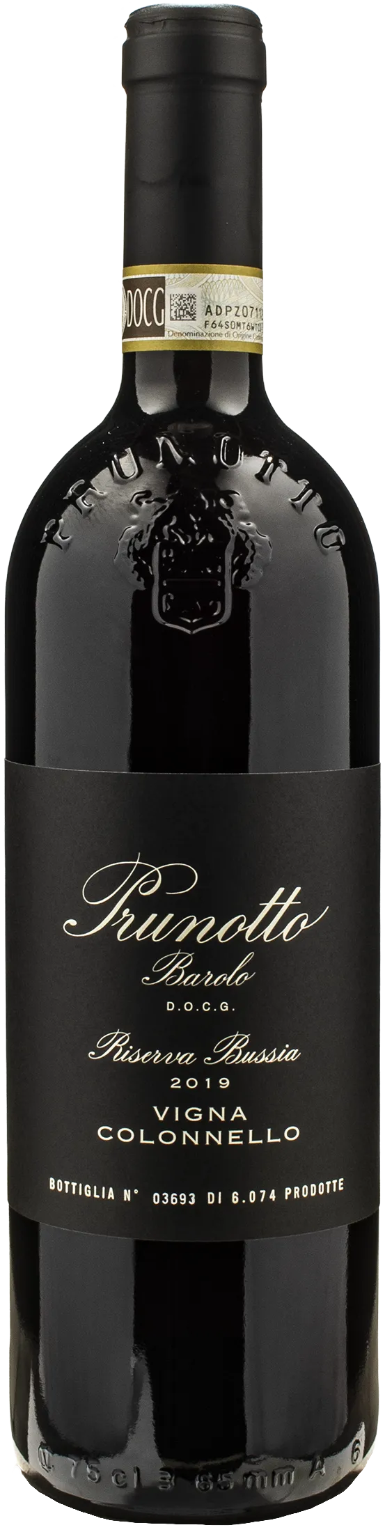 Prunotto Barolo Riserva Bussia Vigna Colonnello 2019
