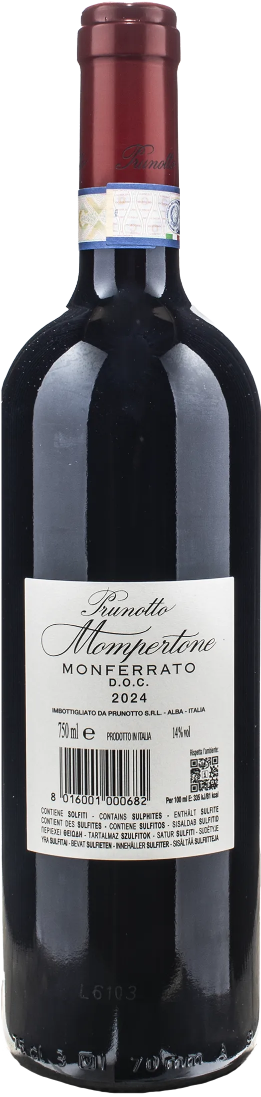 Prunotto Monferrato Mompertone 2024