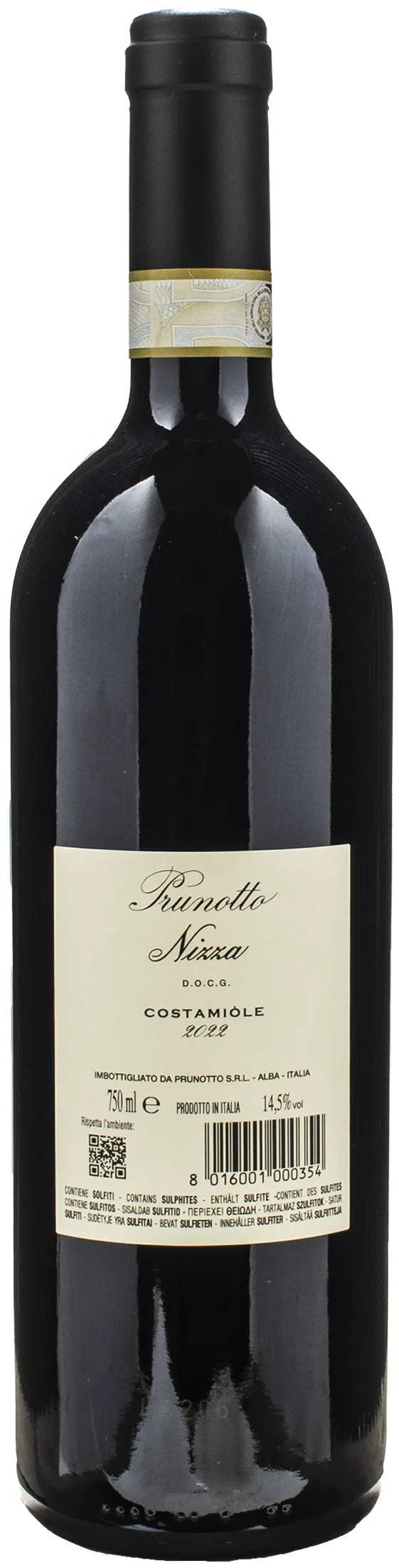 Prunotto Nizza Costamiole 2022