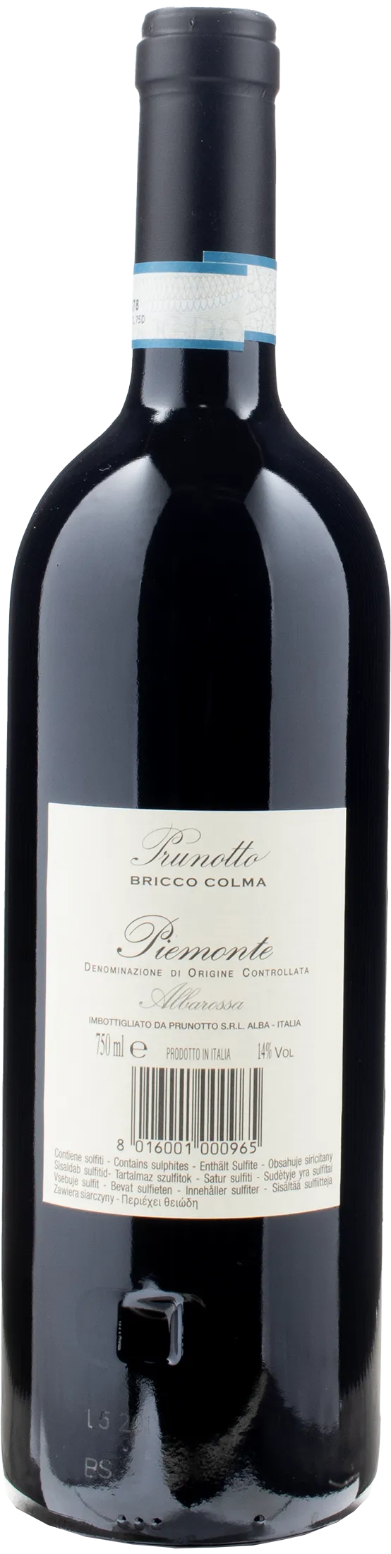 Prunotto Piemonte Albarossa Bricco Colma 2013