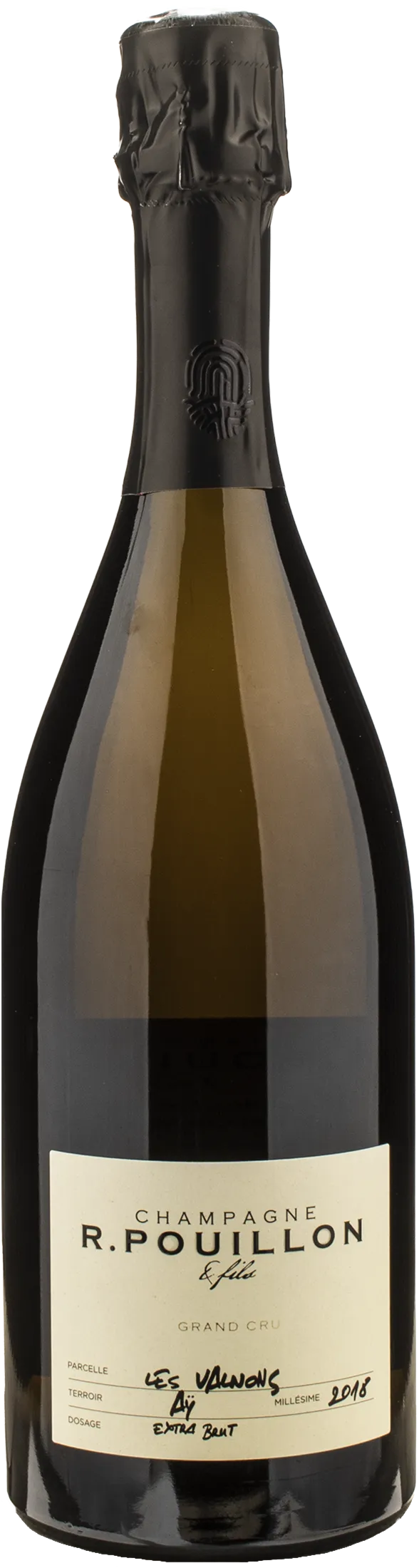 R. Pouillon Champagne Grand Cru Extra Brut Les Valnons 2018