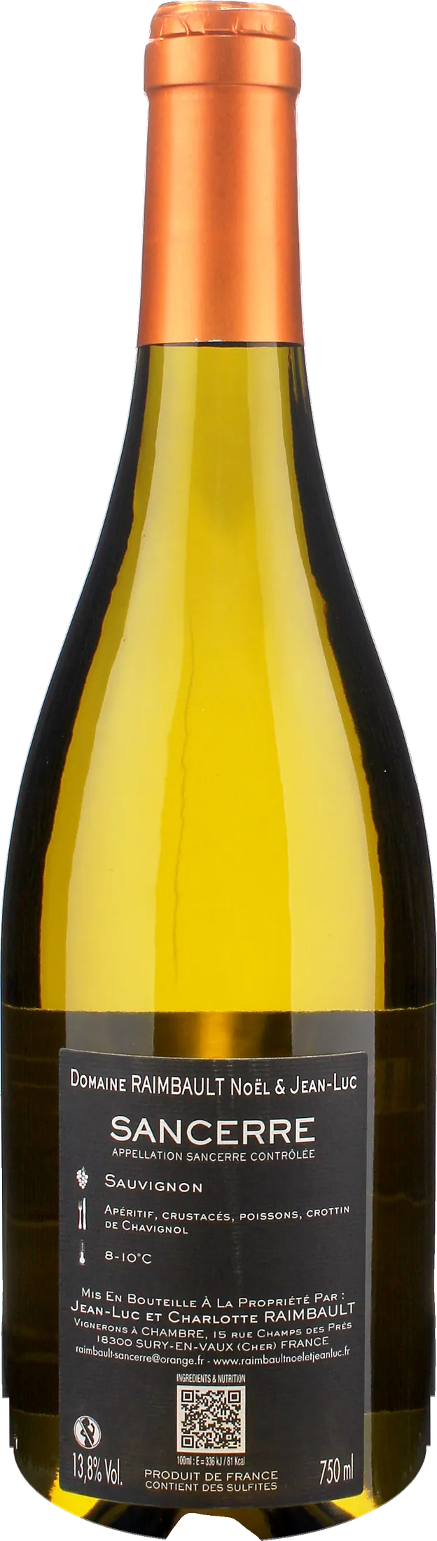 Raimbault Noel et Jean Luc Sancerre Sauvignon 2025