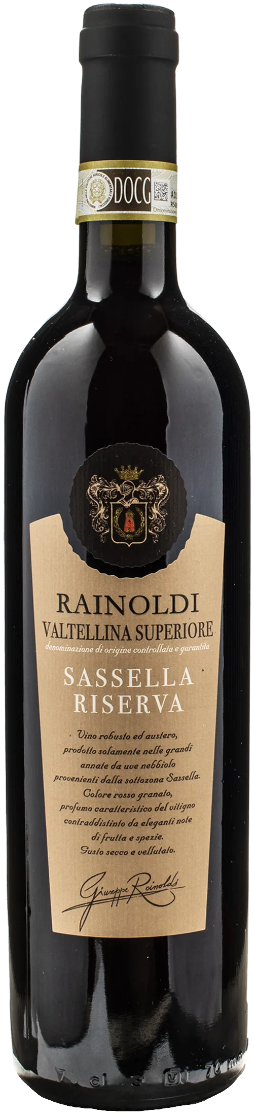 Rainoldi Valtellina Superiore Sassella Riserva 2021
