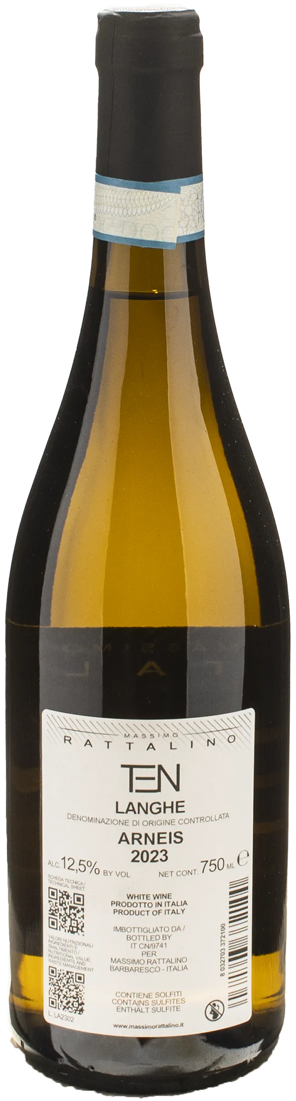 Rattalino Langhe Arneis Ten 2023