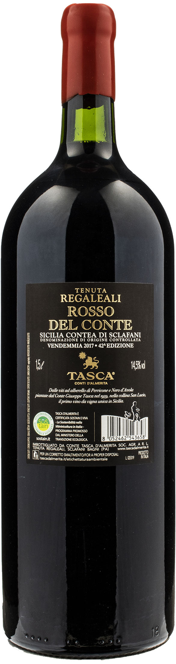 Regaleali Contea di Sclafani Rosso del Conte Magnum 2017