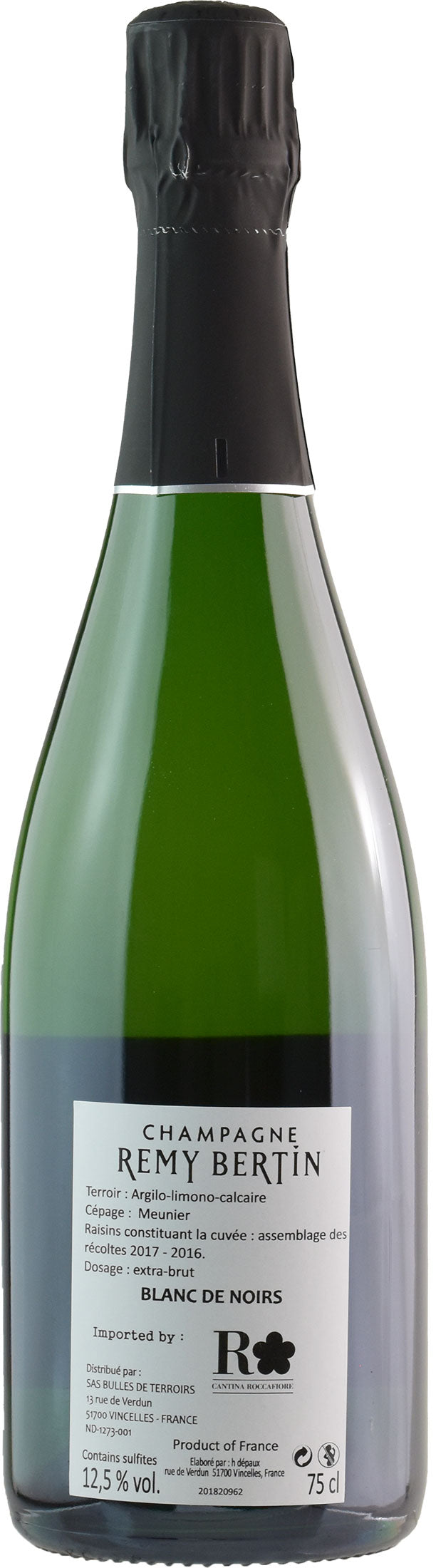 Remy Bertin Champagne Blanc de Noir Extra Brut