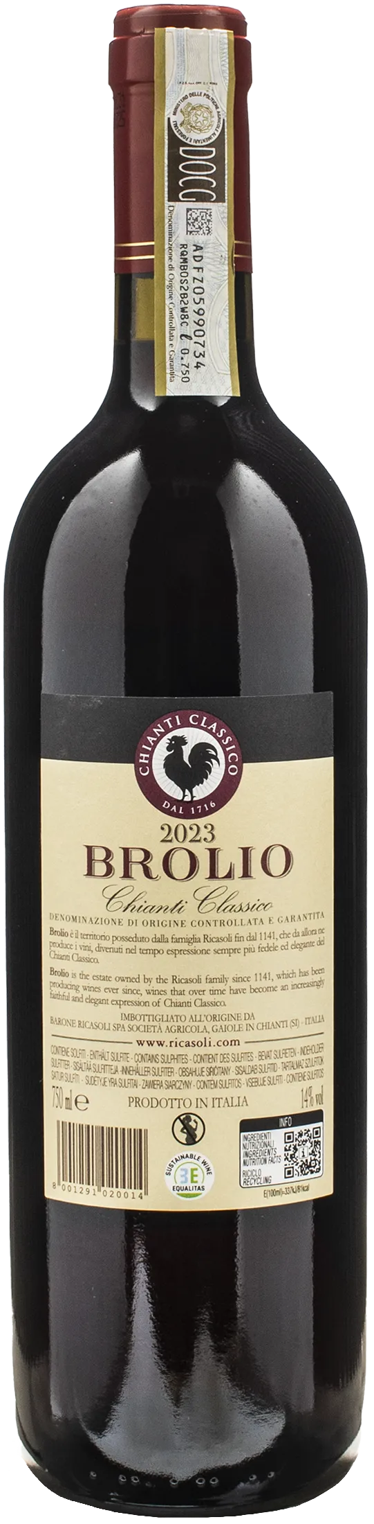 Ricasoli 1141 Chianti Classico Brolio 2023