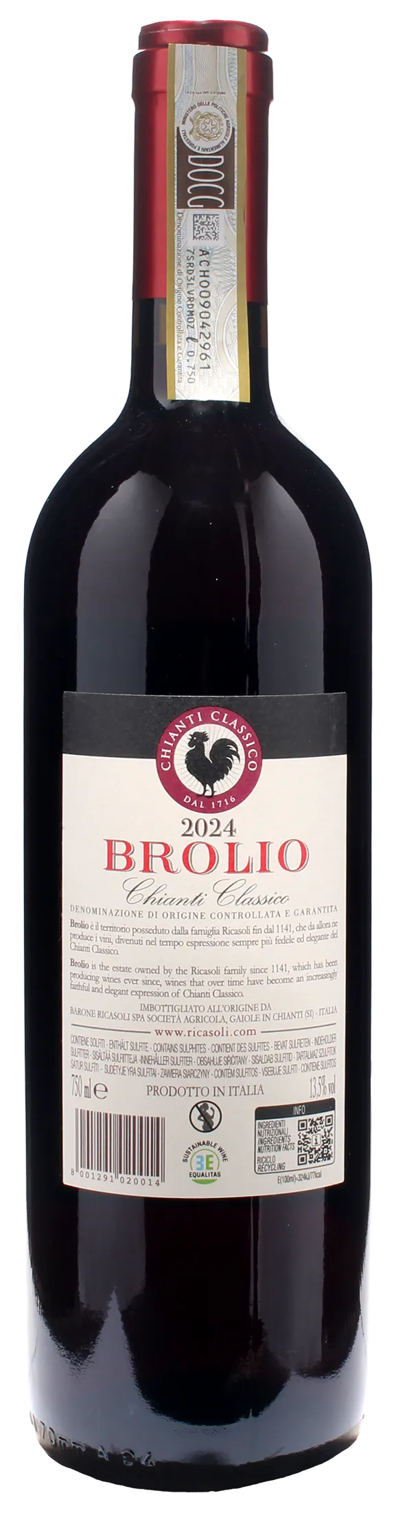 Ricasoli 1141 Chianti Classico Brolio 2024