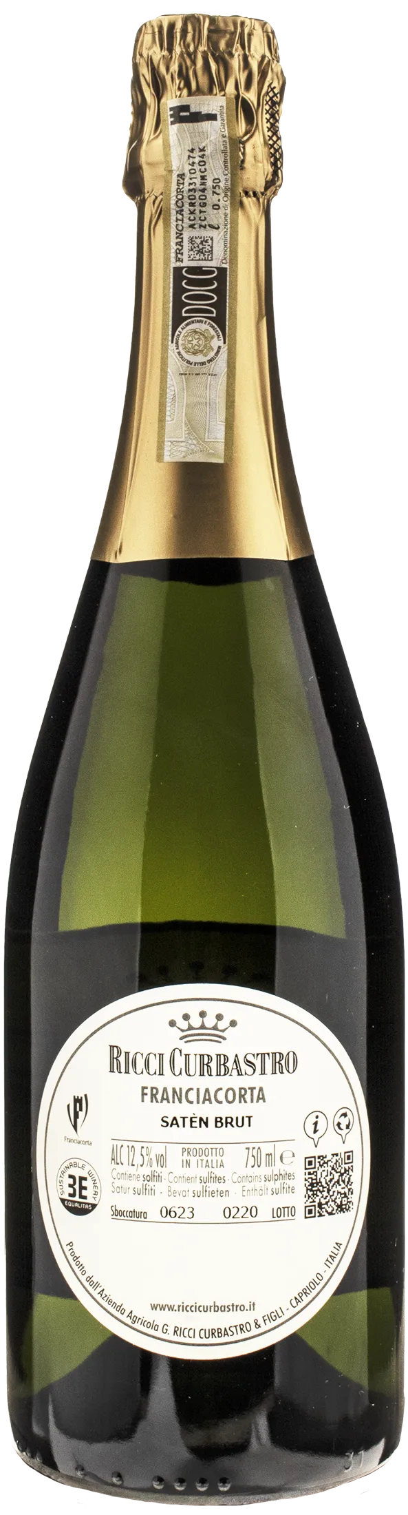 Ricci Curbastro Franciacorta Saten Brut 2020