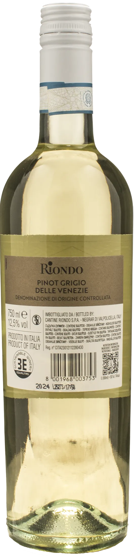 Riondo Pinot Grigio delle Venezie 2024
