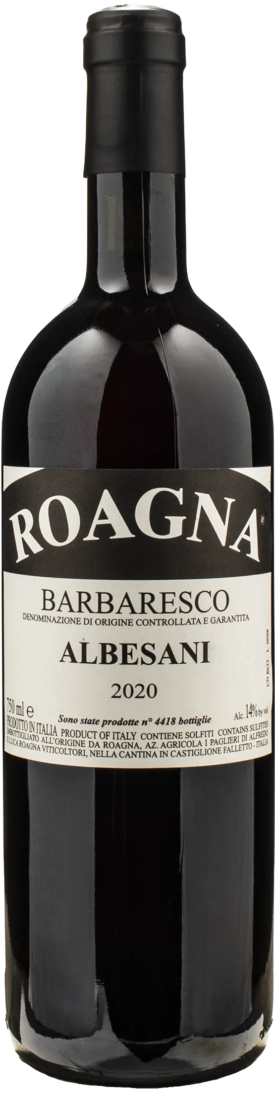 Roagna Barbaresco Albesani 2020