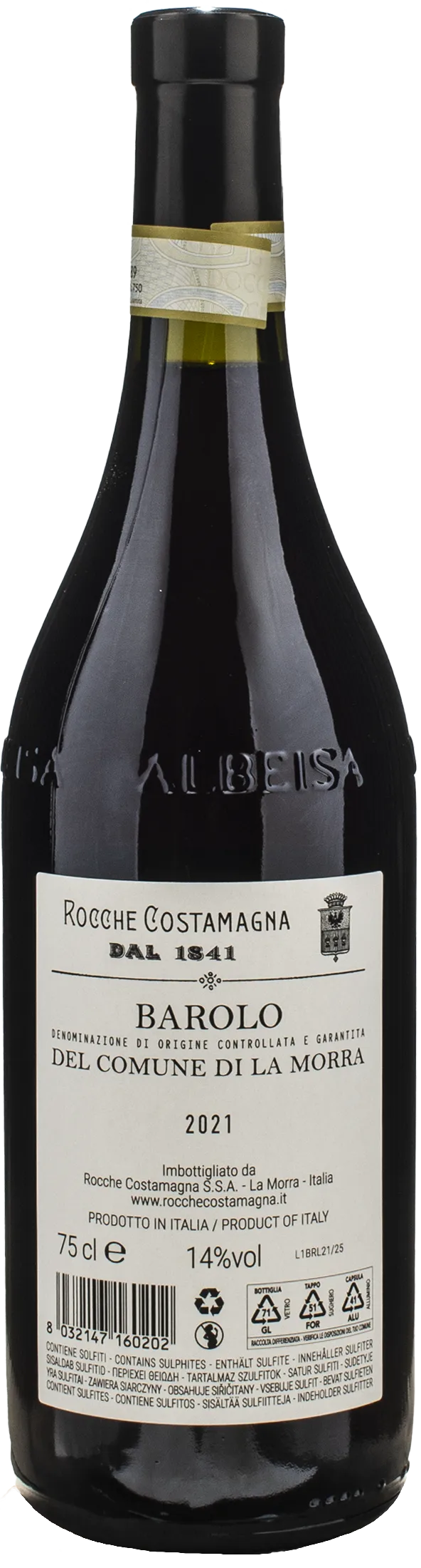 Rocche Costamagna Barolo del Comune di La Morra 2021