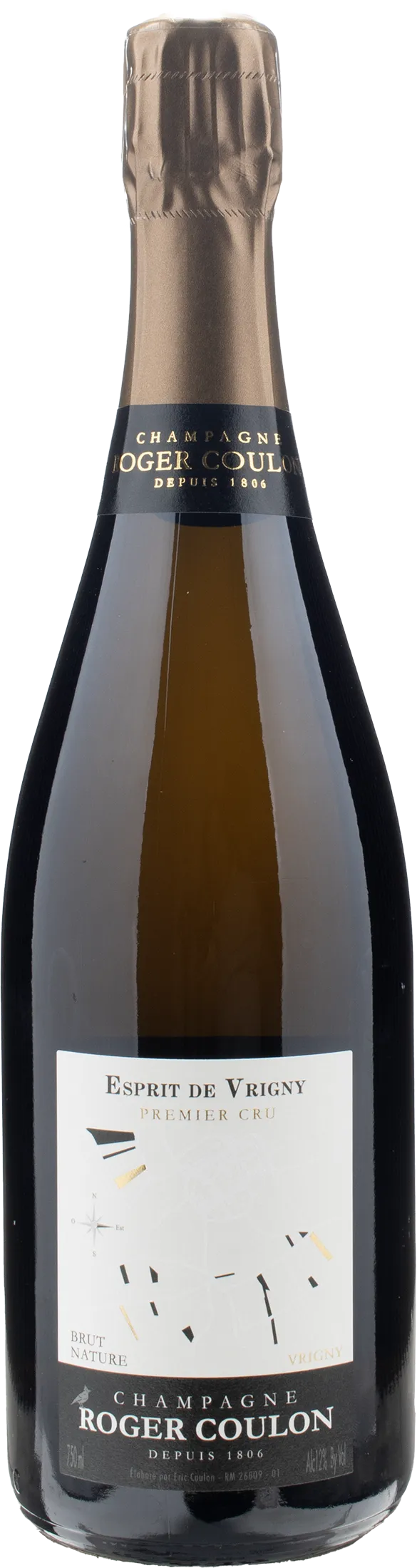 Roger Coulon Champagne 1er Cru Esprit de Vrigny Brut Nature