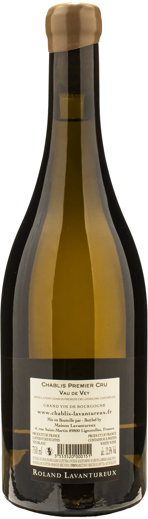 Roland Lavantureux Chablis 1er Cru Vau de Vey 2022