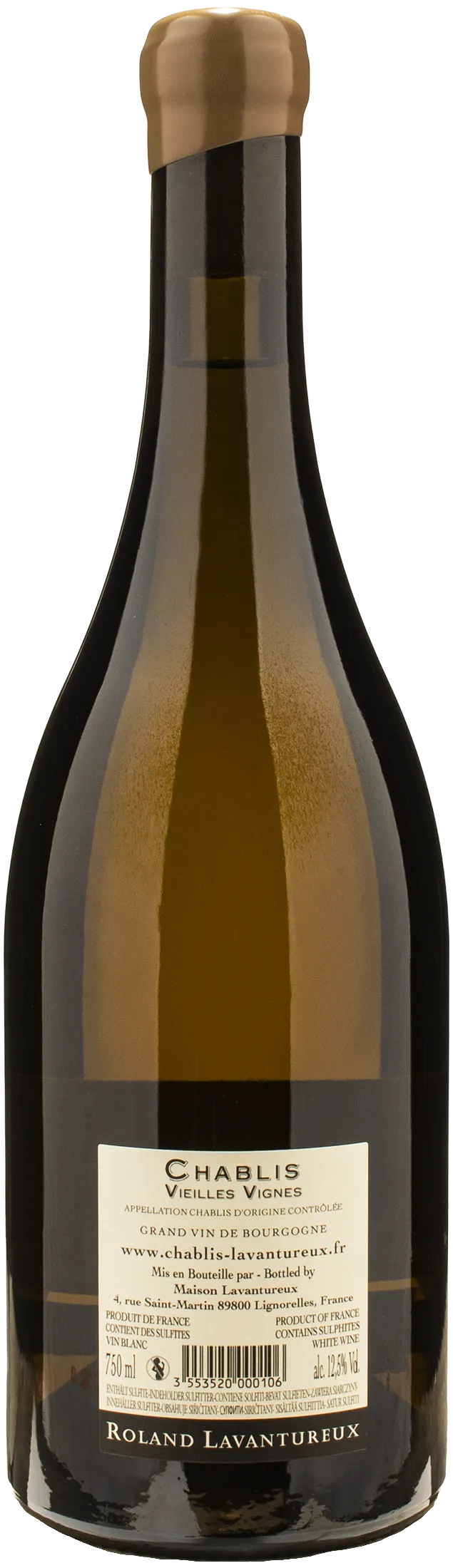 Roland Lavantureux Chablis Vieilles Vignes 2022