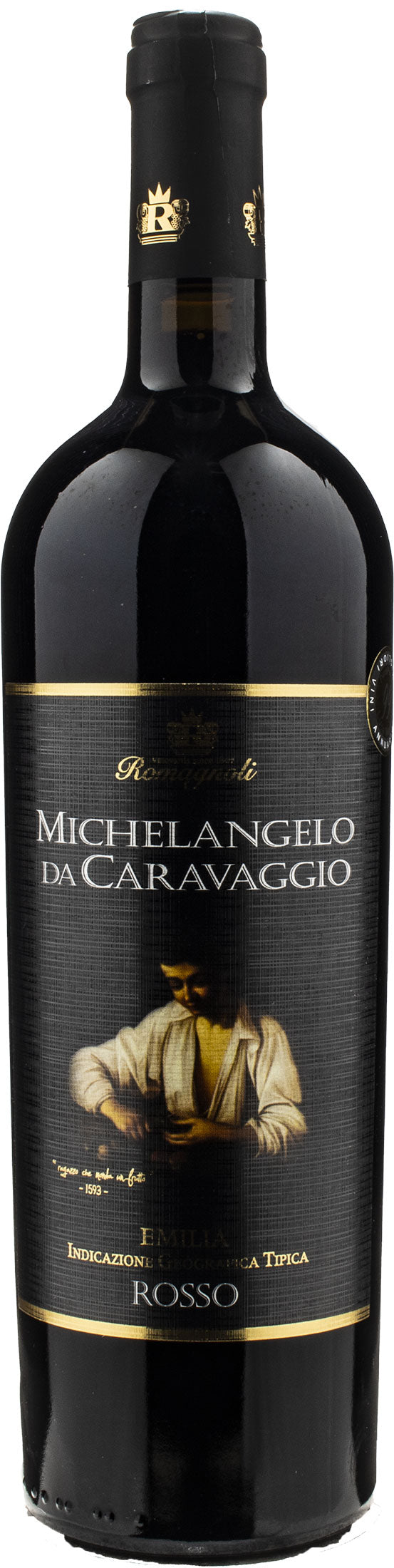 Romagnoli Michelangelo da Caravaggio Rosso 2020