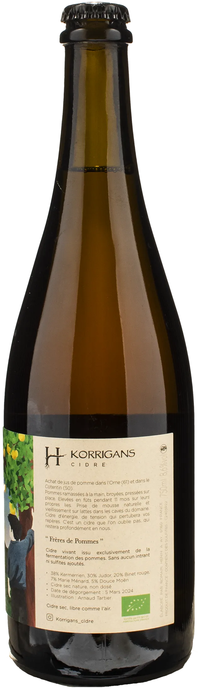 Romain Henin Korrigans Cidre Freres de Pommes