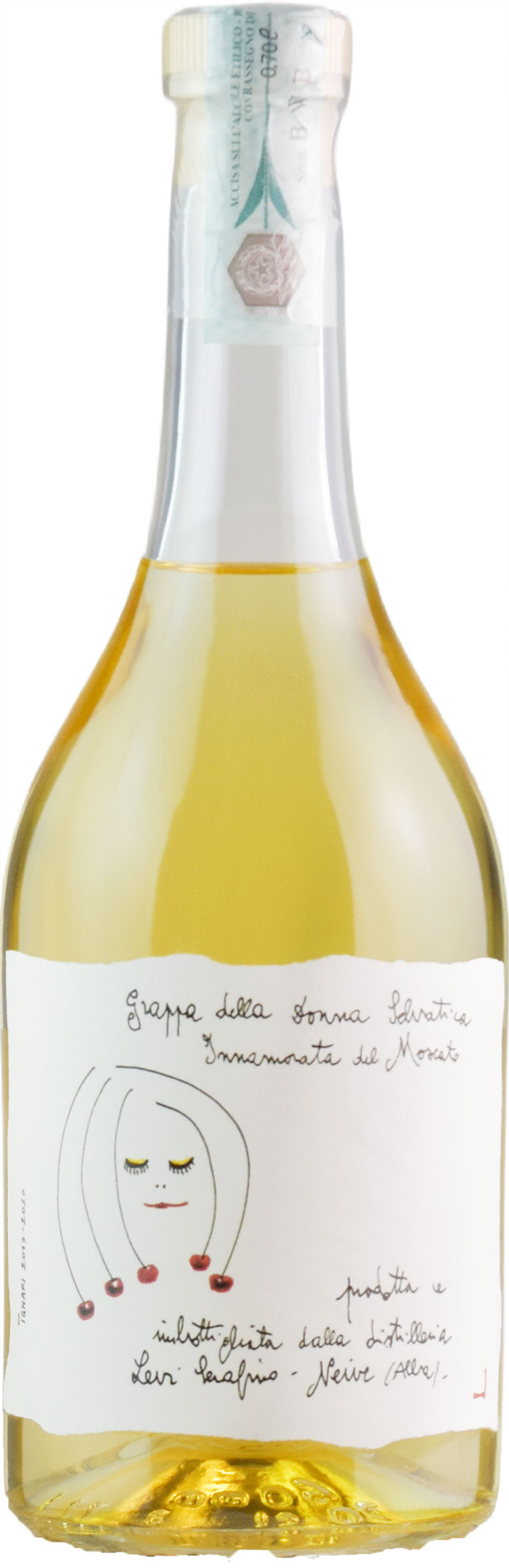 Romano Levi Grappa Donna Selvatica Innamorata del Moscato 0.7L