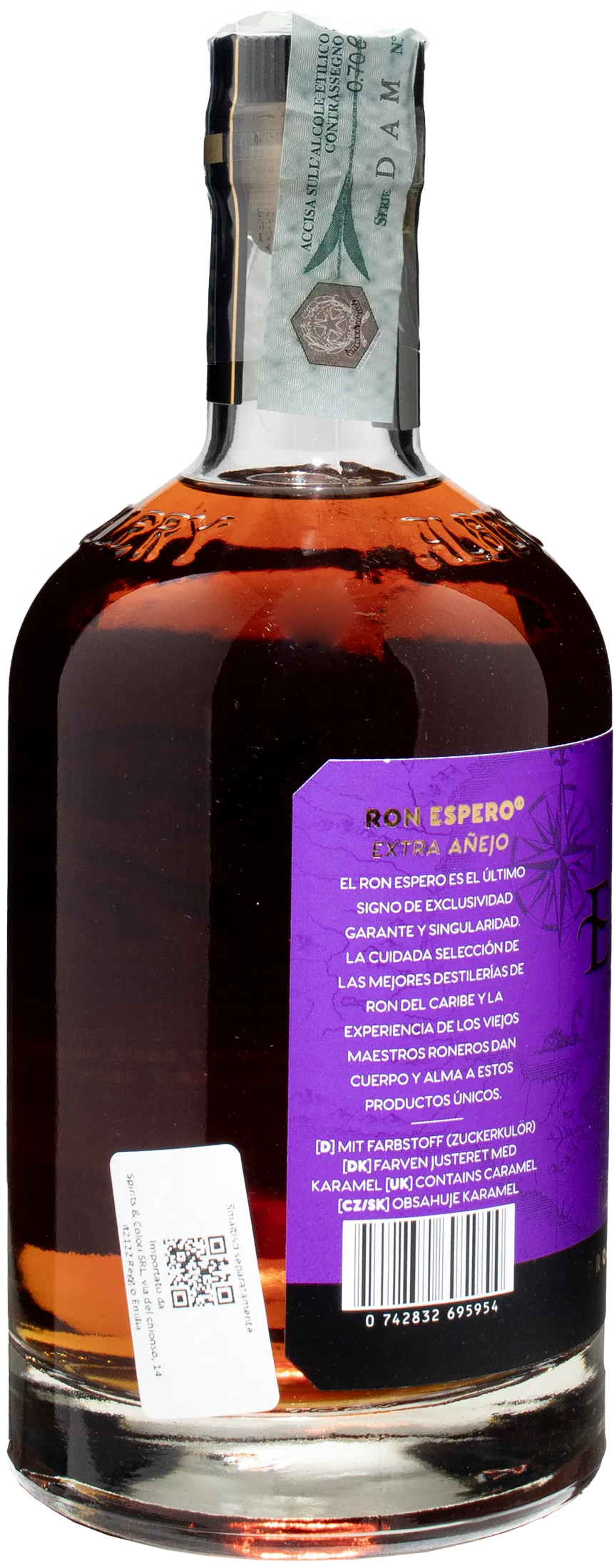 Ron Espero Rum Extra Anejo XO 0.7L