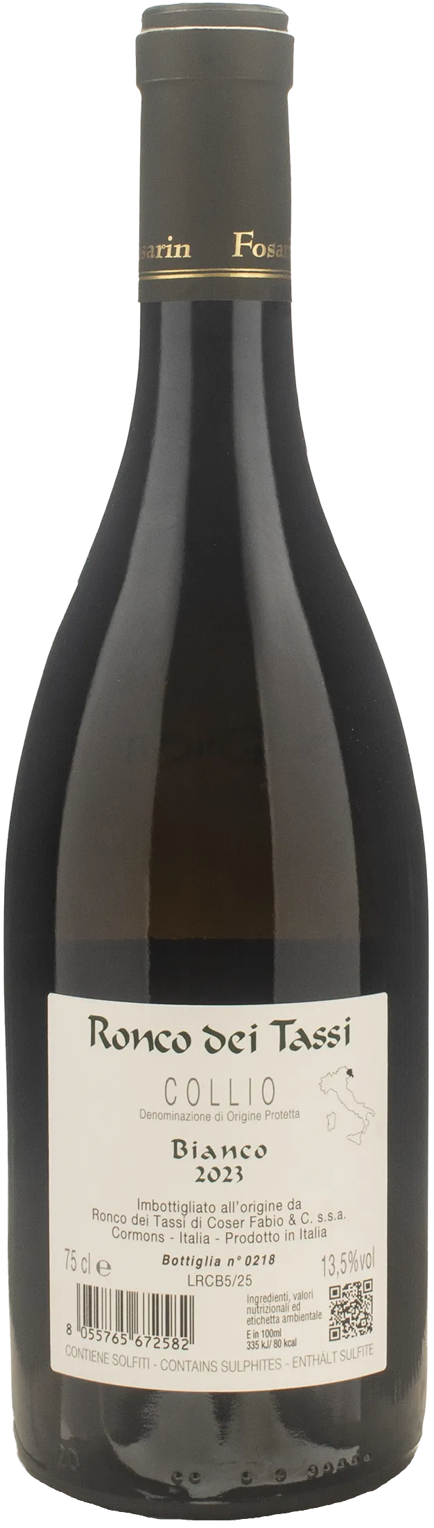 Ronco dei Tassi Collio Bianco Fosarin 2023