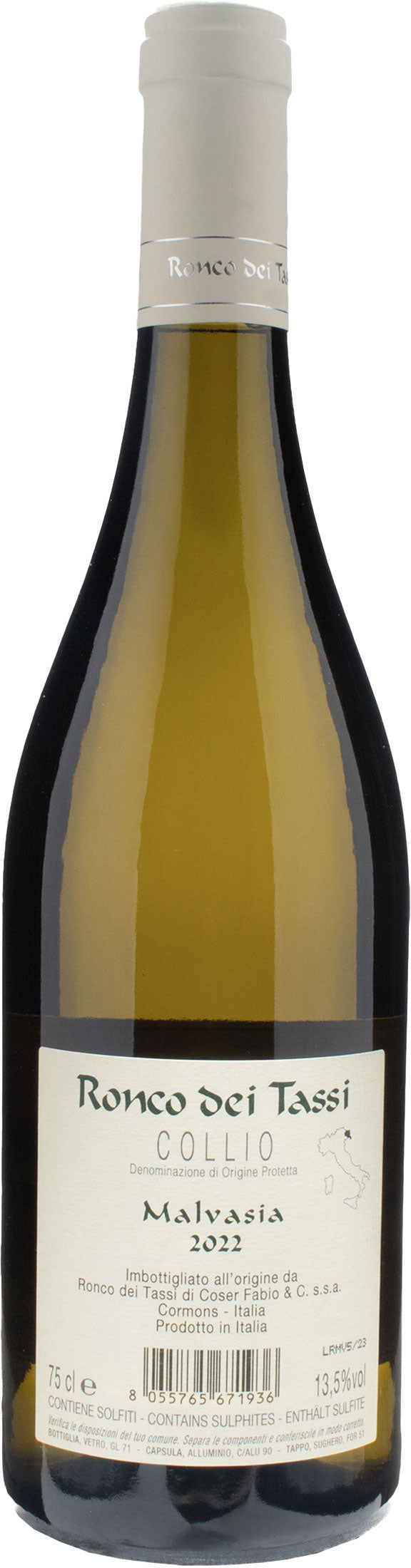 Ronco dei Tassi Collio Malvasia 2022