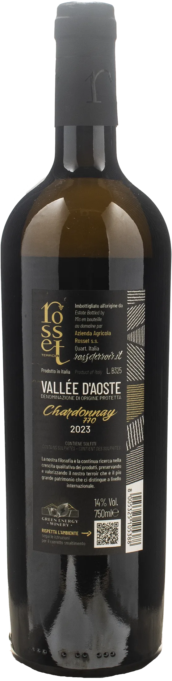 Rosset Terroir Chardonnay 770 2023